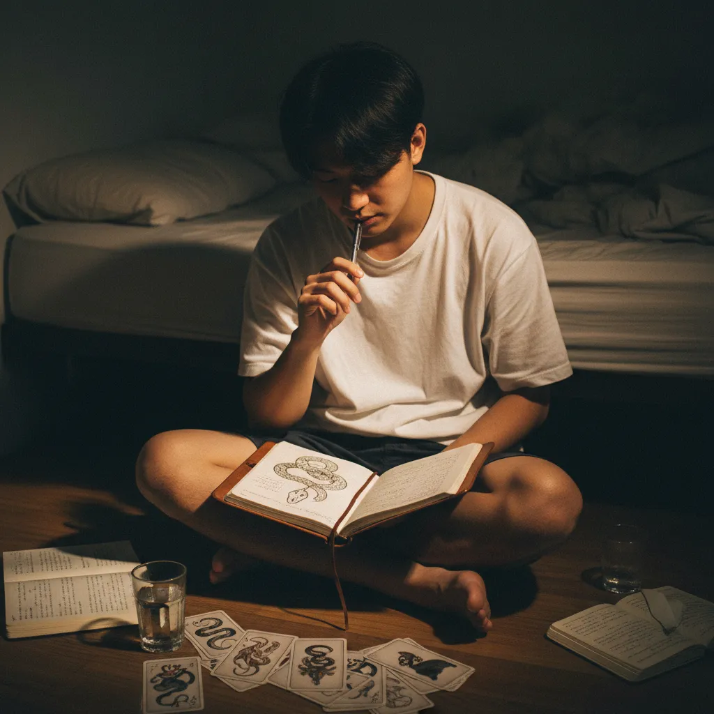 Hình ảnh minh họa rắn cắn