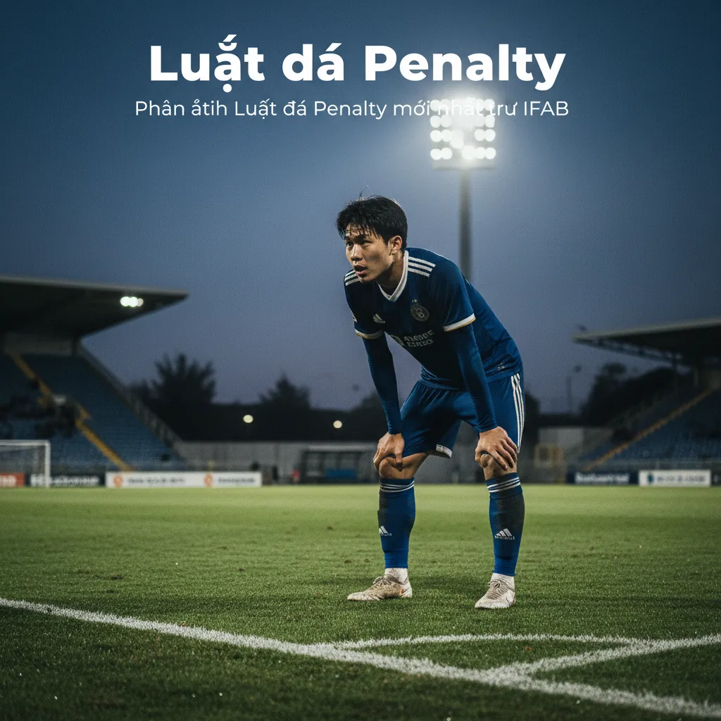 Thủ môn đứng trên vạch vôi trong quả phạt đền