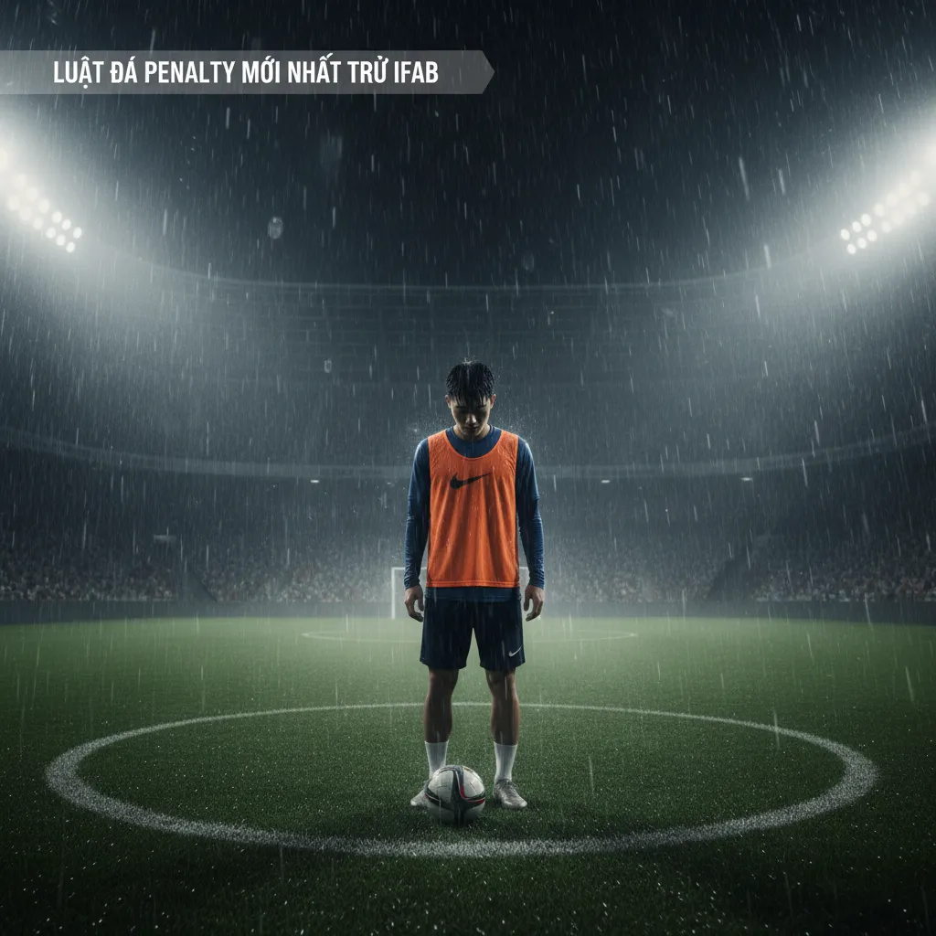 Khoảnh khắc căng thẳng trong loạt sút luân lưu