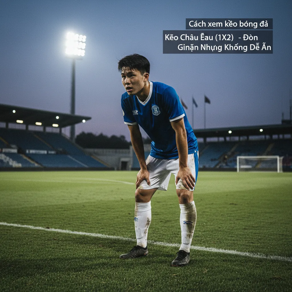 Bảng kèo Châu Âu (1X2) minh họa